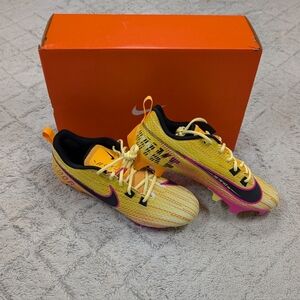 Nike Vapor Edge Speed 360 2 P Laser Orange Football Cleats Mens 12 FZ6209-800